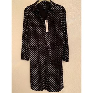 Nicole Miller polka dot dress
